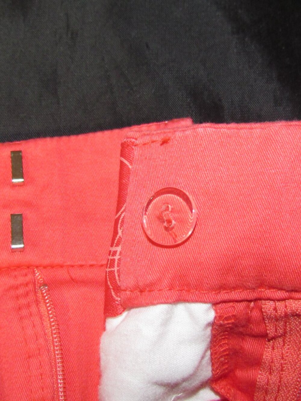 JM Collection Orange Slacks - Picture 11 of 11